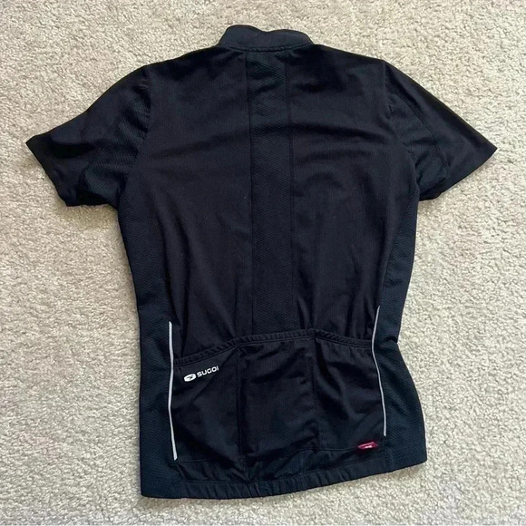 Sugoi Cycling Biking Jersey Shirt Women’s Size Medium Full Zip Pockets Polyester - Picture 6 of 15